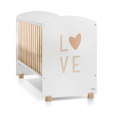 Cuna Love Blanco Tola de Trama